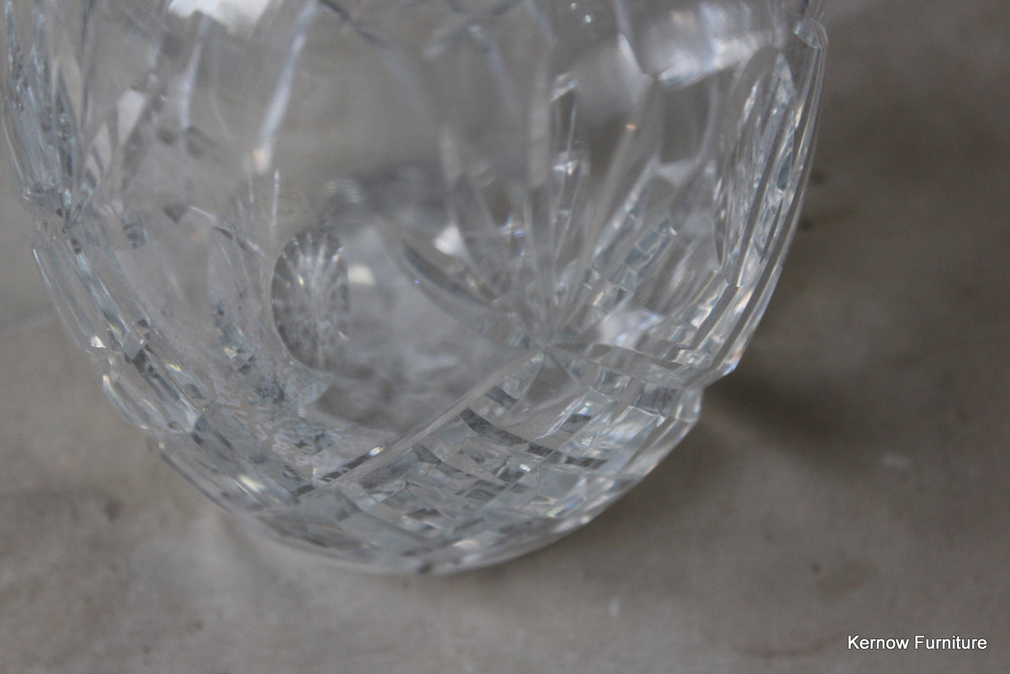 Cut Glass Decanter - Kernow Furniture