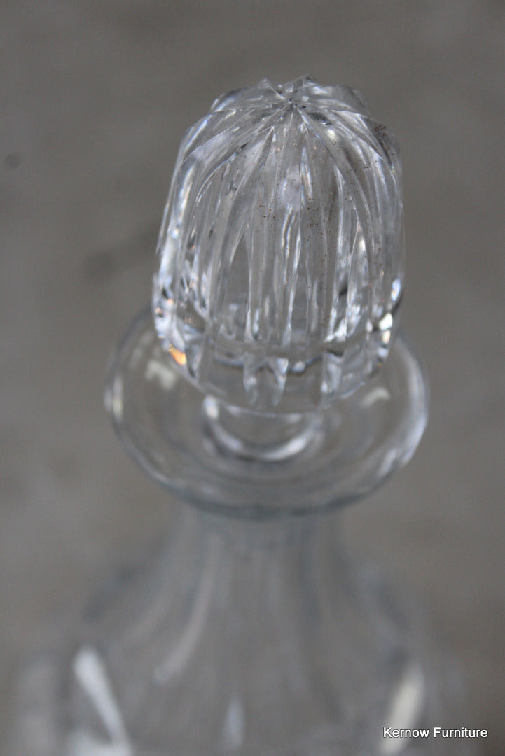 Cut Glass Decanter - Kernow Furniture