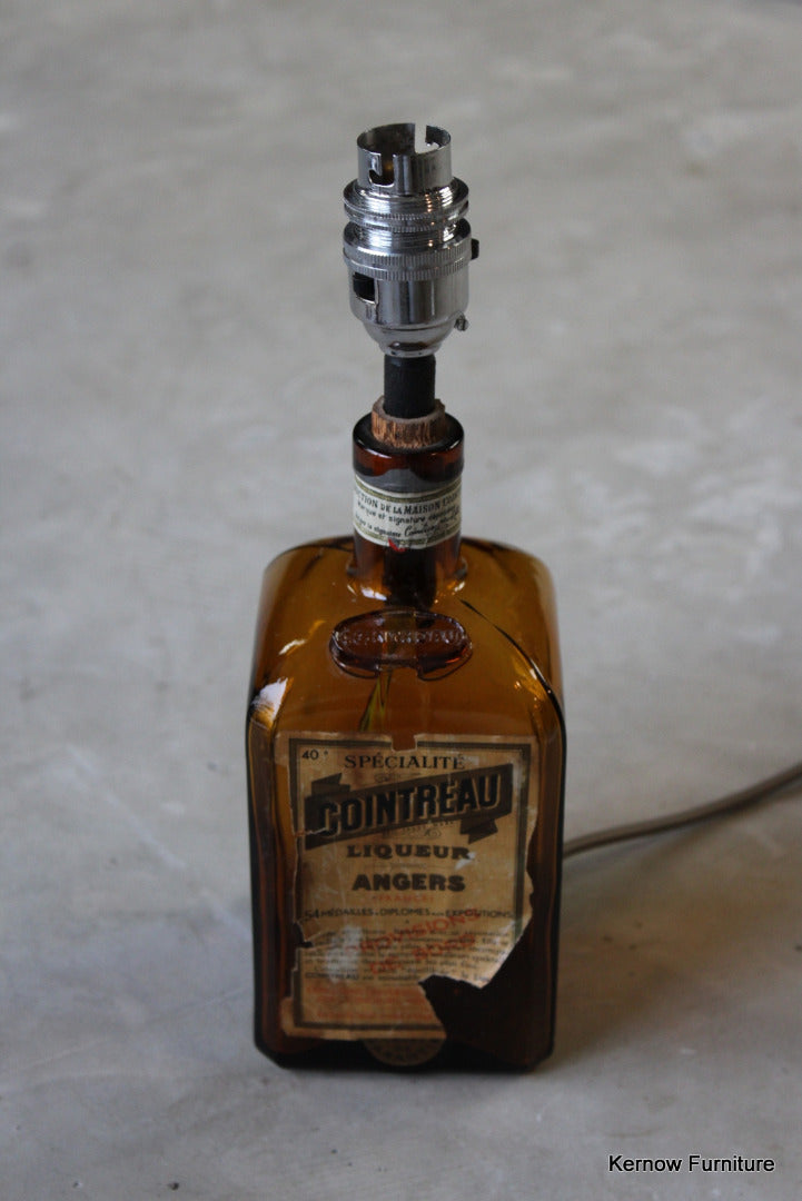 Cointreau Bottle Lamp - Kernow Furniture