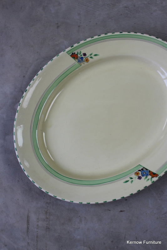Crown Devon Fieldings Oval Meat Plate - Kernow Furniture