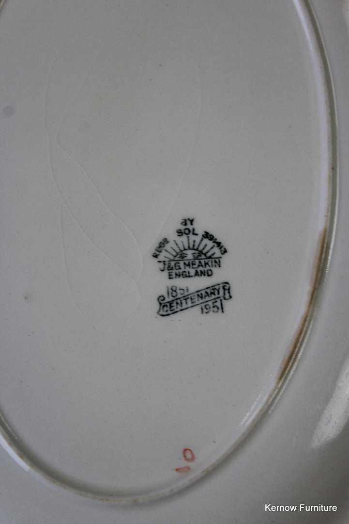 J & G Meakin Centenary Plate - Kernow Furniture