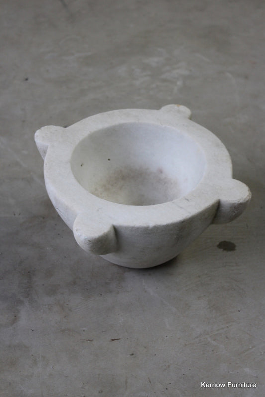 Antique Marble Mortar - Kernow Furniture