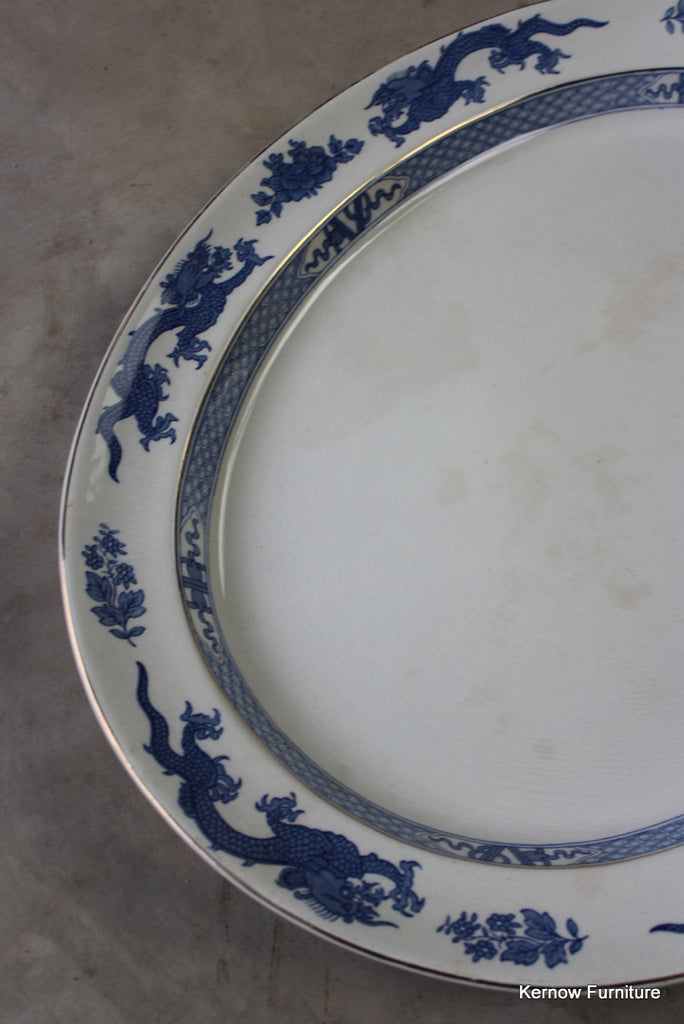Booths Large Dragon Meat Plate - Kernow Furniture