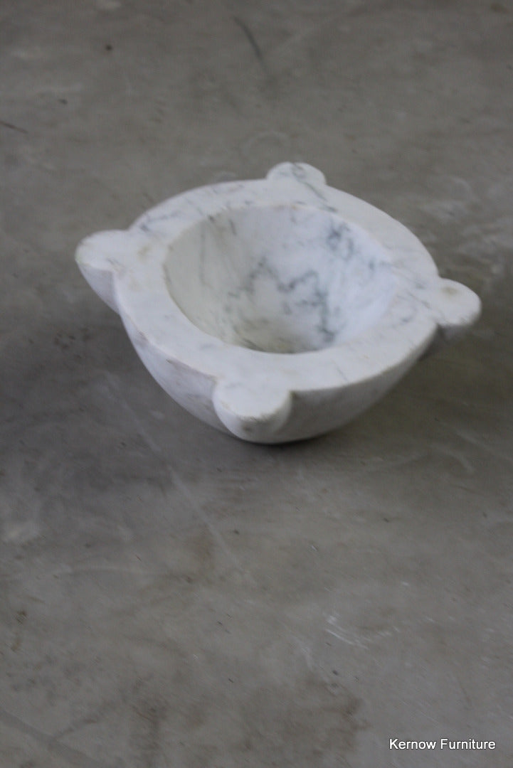 Antique Marble Mortar - Kernow Furniture