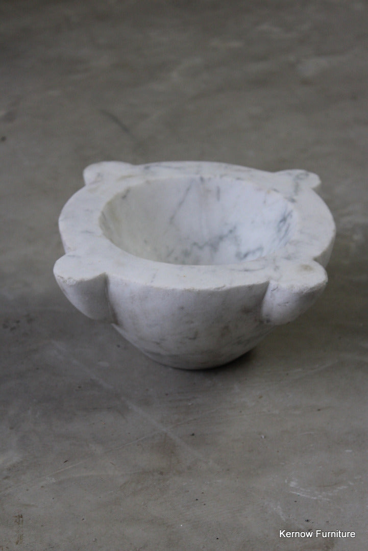 Antique Marble Mortar - Kernow Furniture