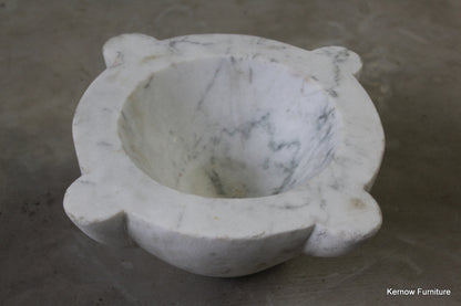 Antique Marble Mortar - Kernow Furniture