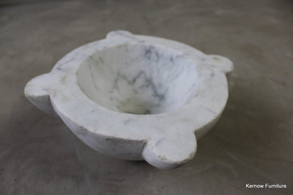 Antique Marble Mortar - Kernow Furniture