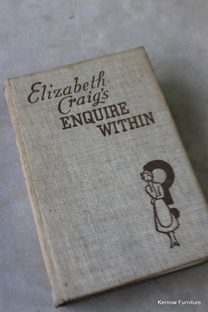 Elizabeth Craig - Enquire Within - Kernow Furniture