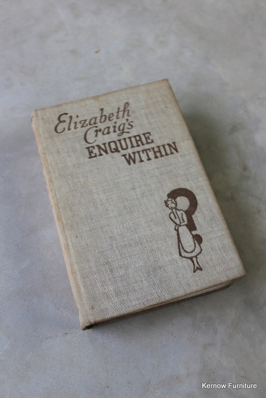 Elizabeth Craig - Enquire Within - Kernow Furniture