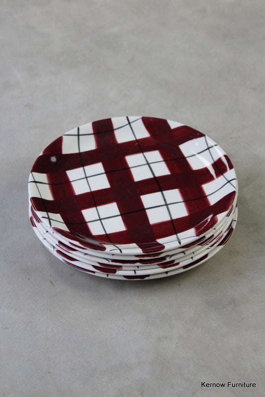 6 Alfred Meakin Plates - Kernow Furniture