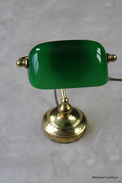 Modern Bankers Desk Lamp - Kernow Furniture