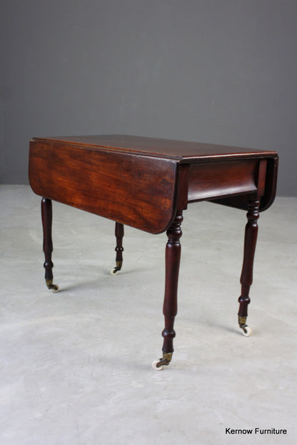 Victorian Mahogany Pembroke Table - Kernow Furniture