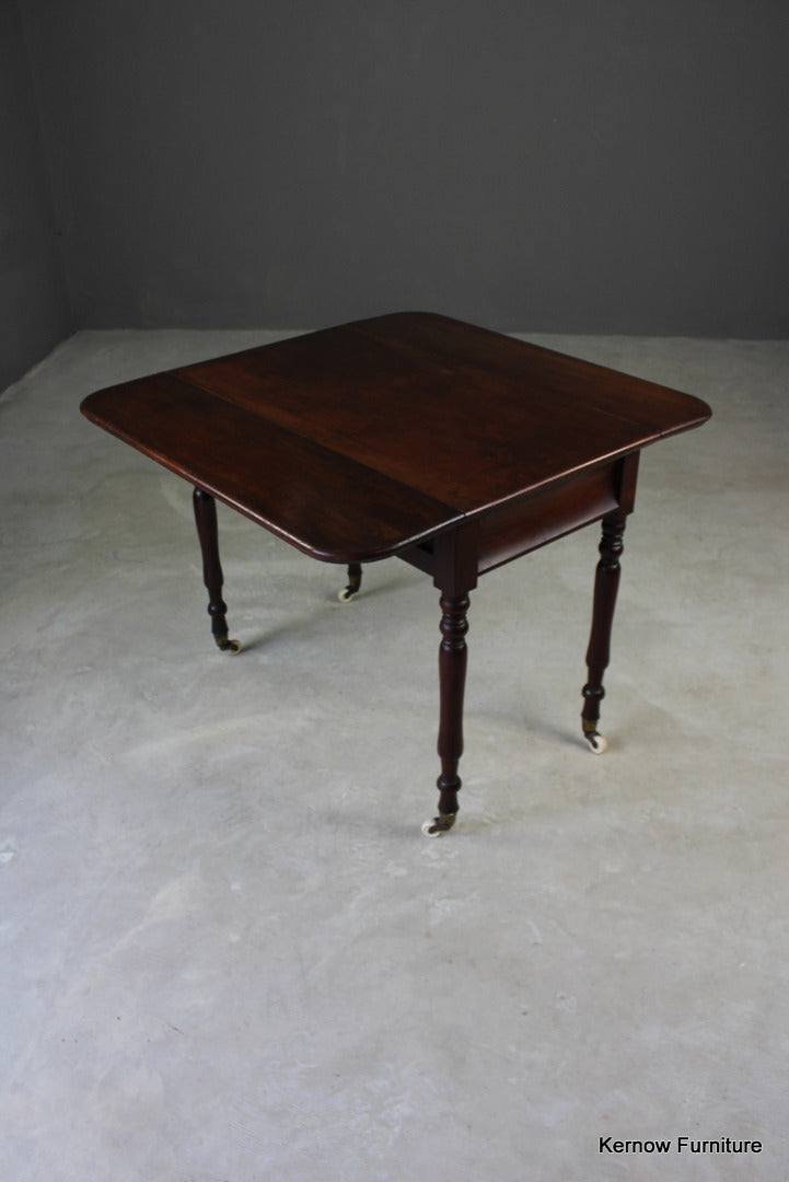 Victorian Mahogany Pembroke Table - Kernow Furniture