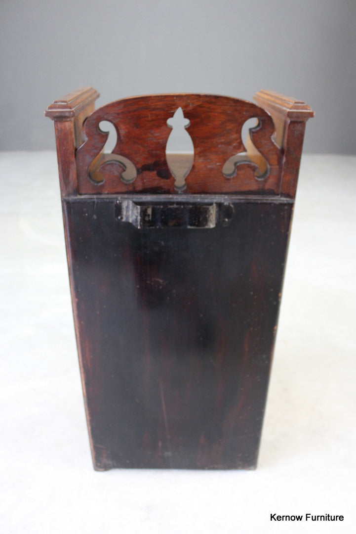 Art Nouveau Oak Coal Scuttle - Kernow Furniture