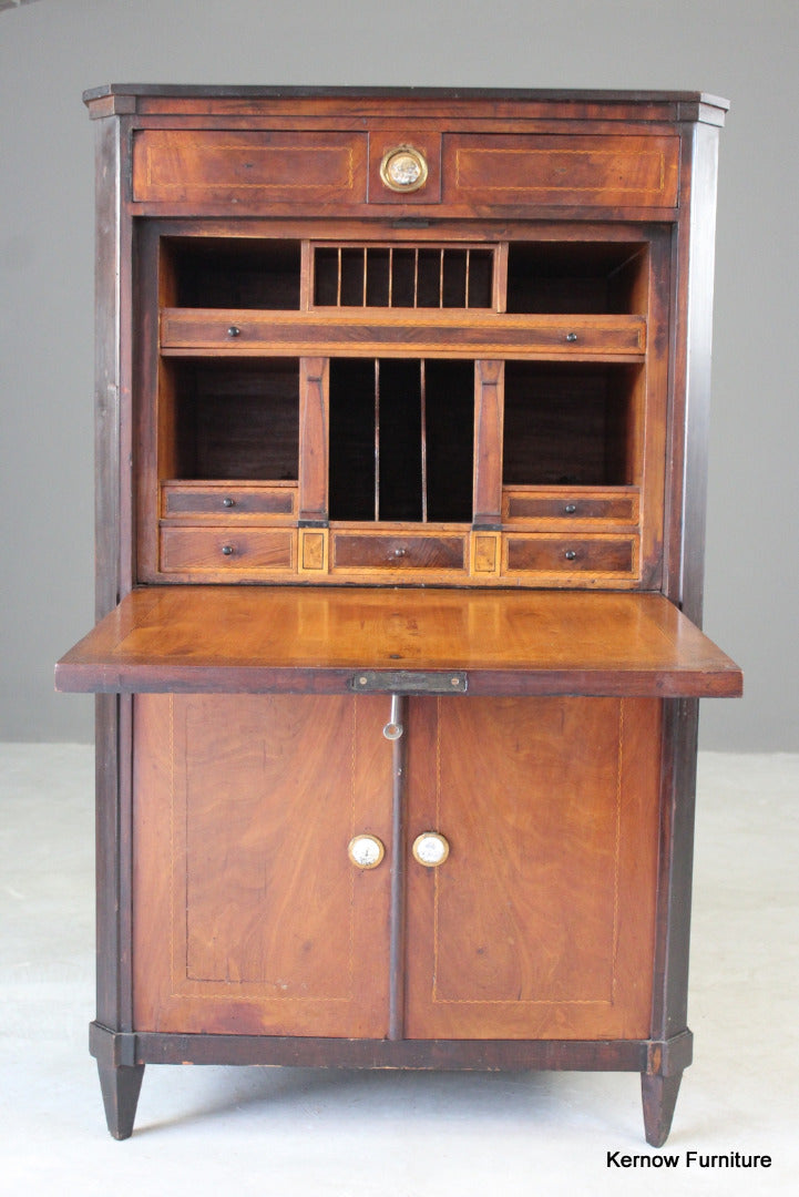 Antique French Secretaire Abattant - Kernow Furniture