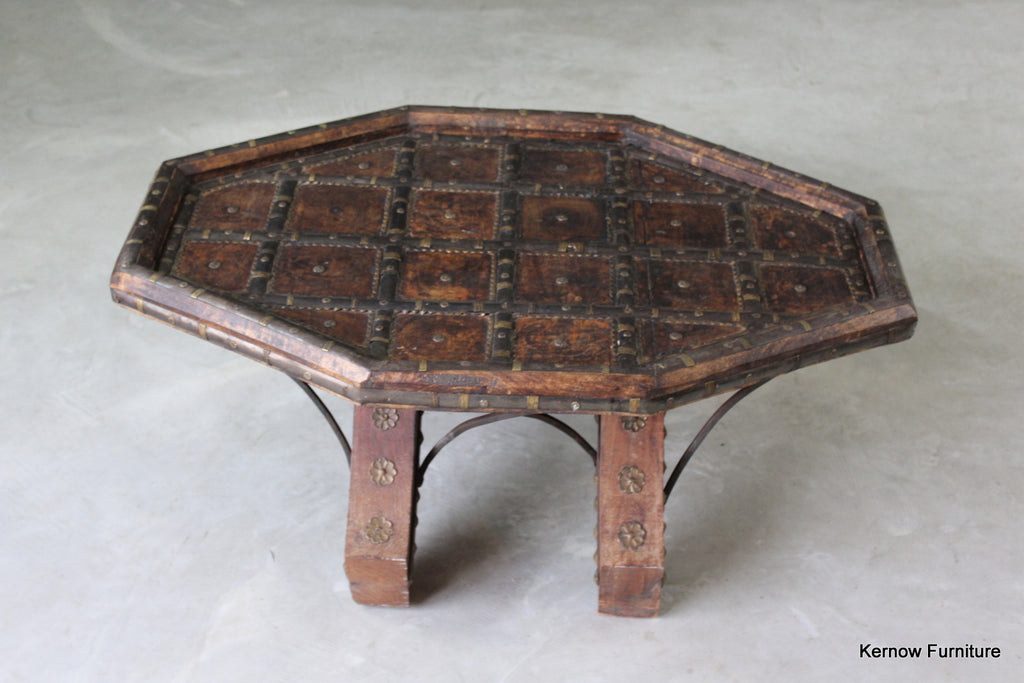 Low Indian Coffee Table - Kernow Furniture