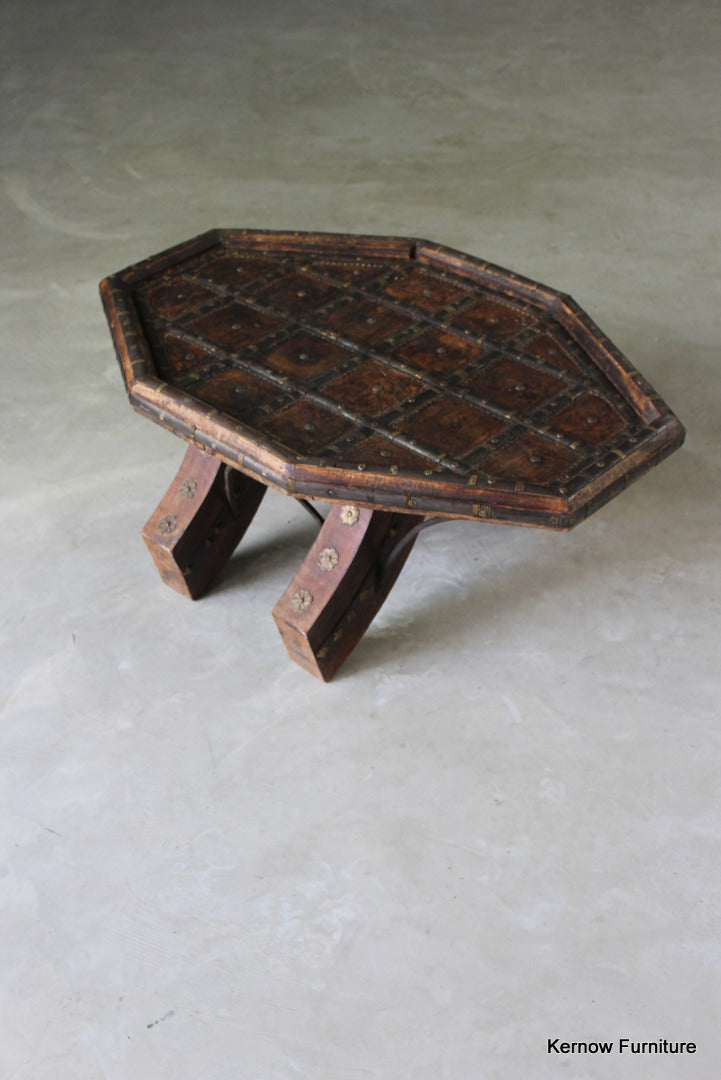 Low Indian Coffee Table - Kernow Furniture