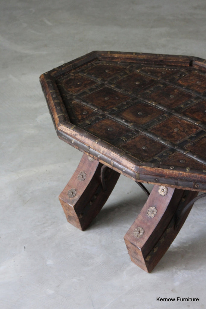 Low Indian Coffee Table - Kernow Furniture