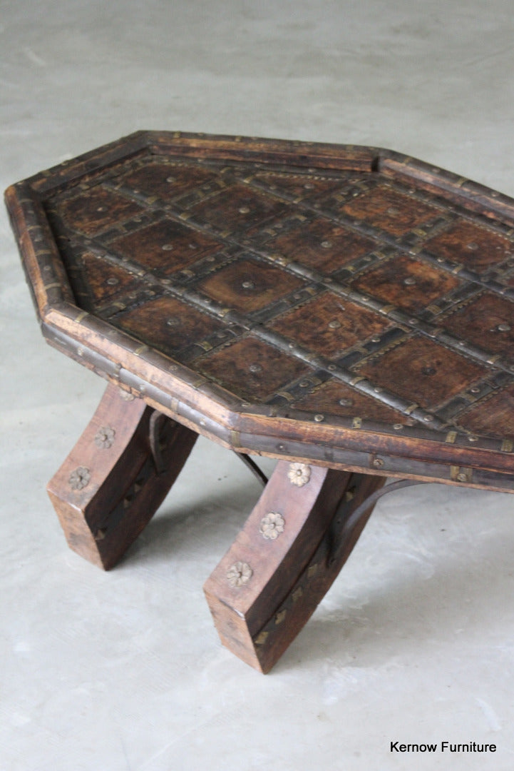 Low Indian Coffee Table - Kernow Furniture