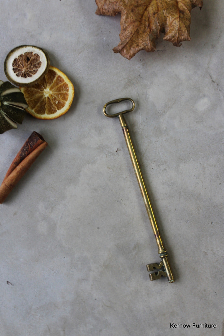 Large Brass Key - Kernow Furniture