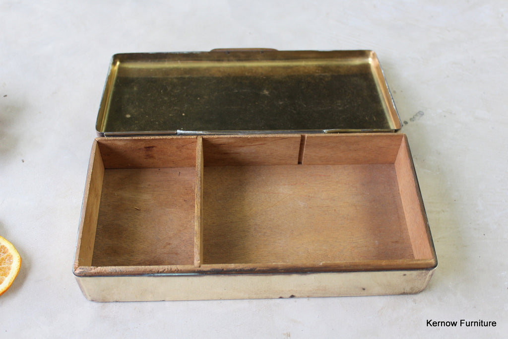 Brass Cigarette Box - Kernow Furniture