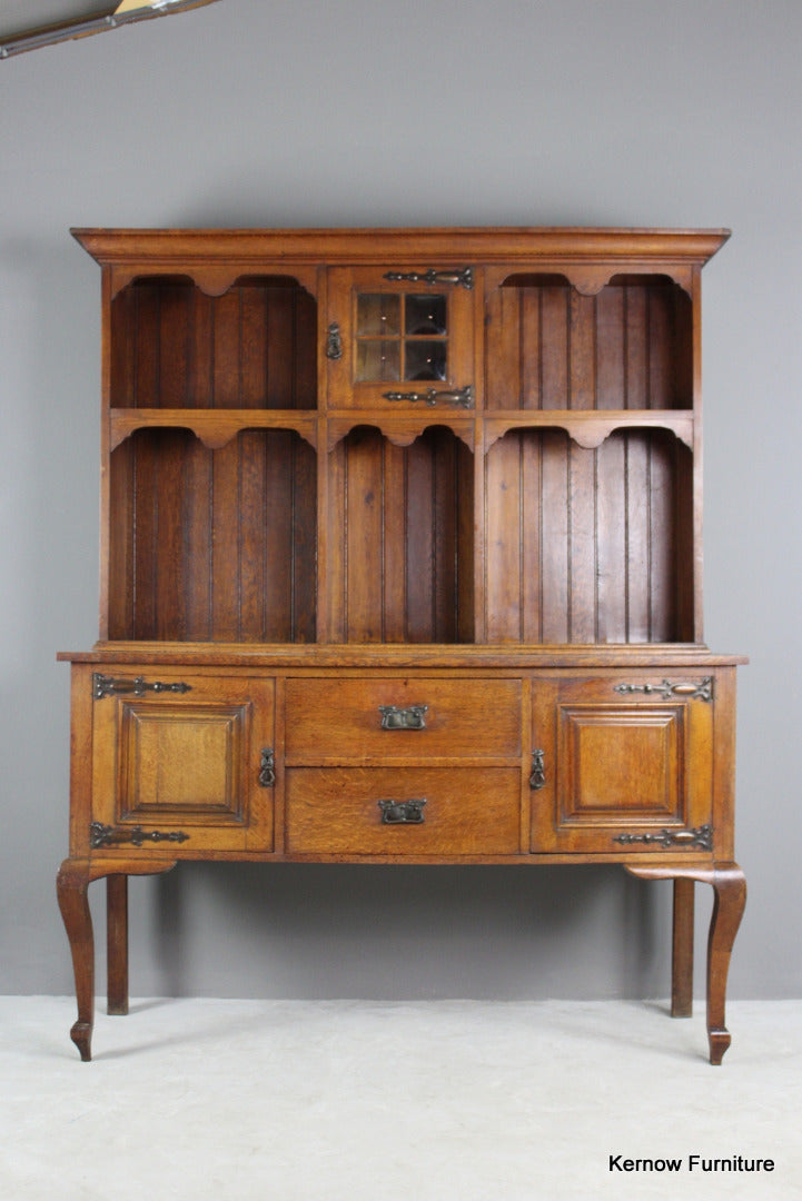 Arts & Crafts Oak Dresser - Kernow Furniture