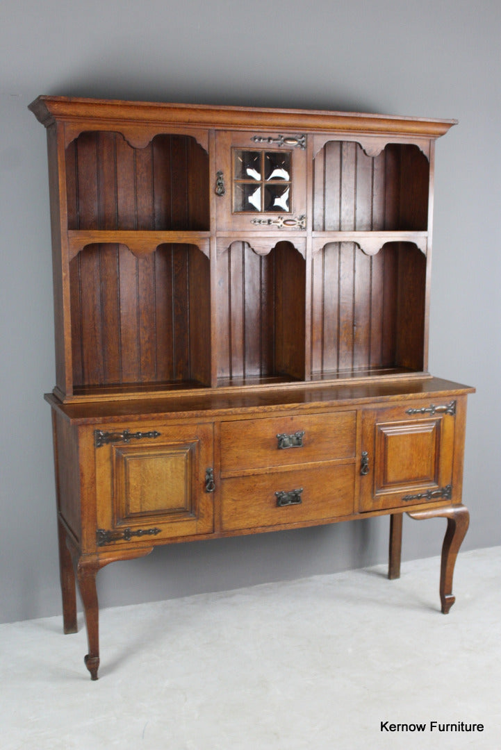 Arts & Crafts Oak Dresser - Kernow Furniture