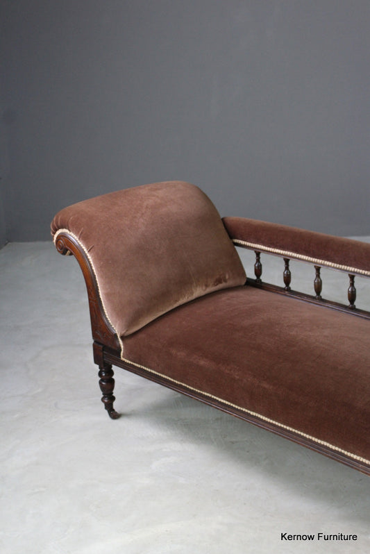 Victorian Chaise Longue - Kernow Furniture