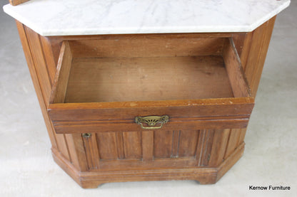 Edwardian Corner Washstand - Kernow Furniture