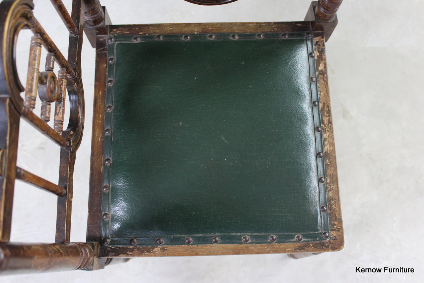 Victorian Aesthetic Movement Corner Chair - Kernow Furniture