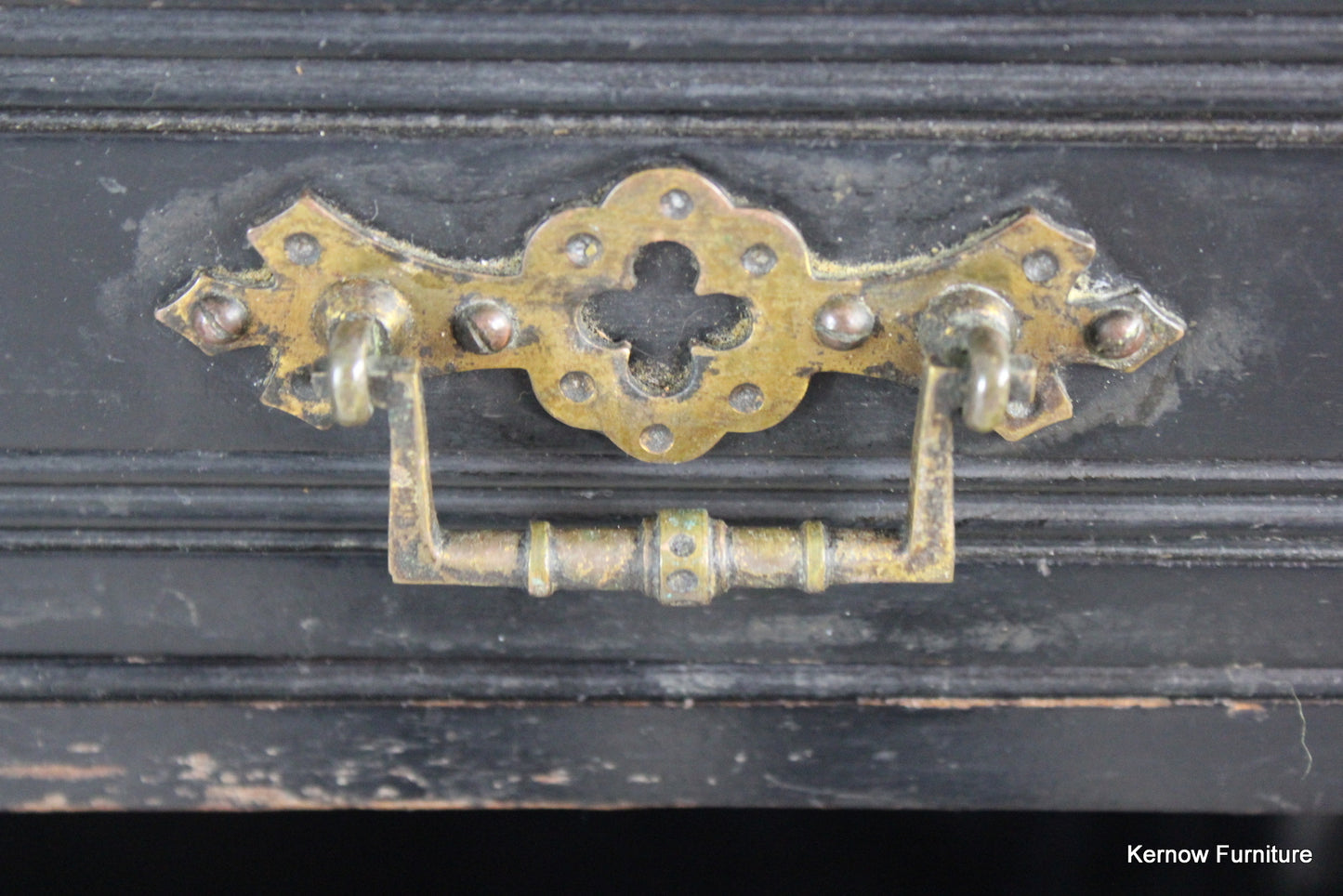 Victorian Ebonised Sideboard - Kernow Furniture