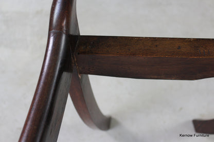 Single Antique Rosewood Dining Chair - Kernow Furniture