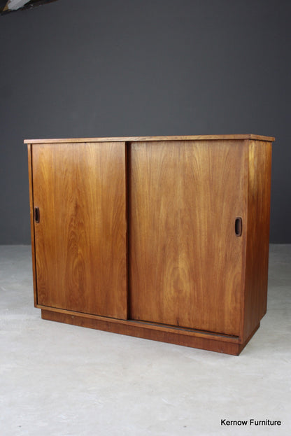 Retro Teak Music Cabinet - Kernow Furniture