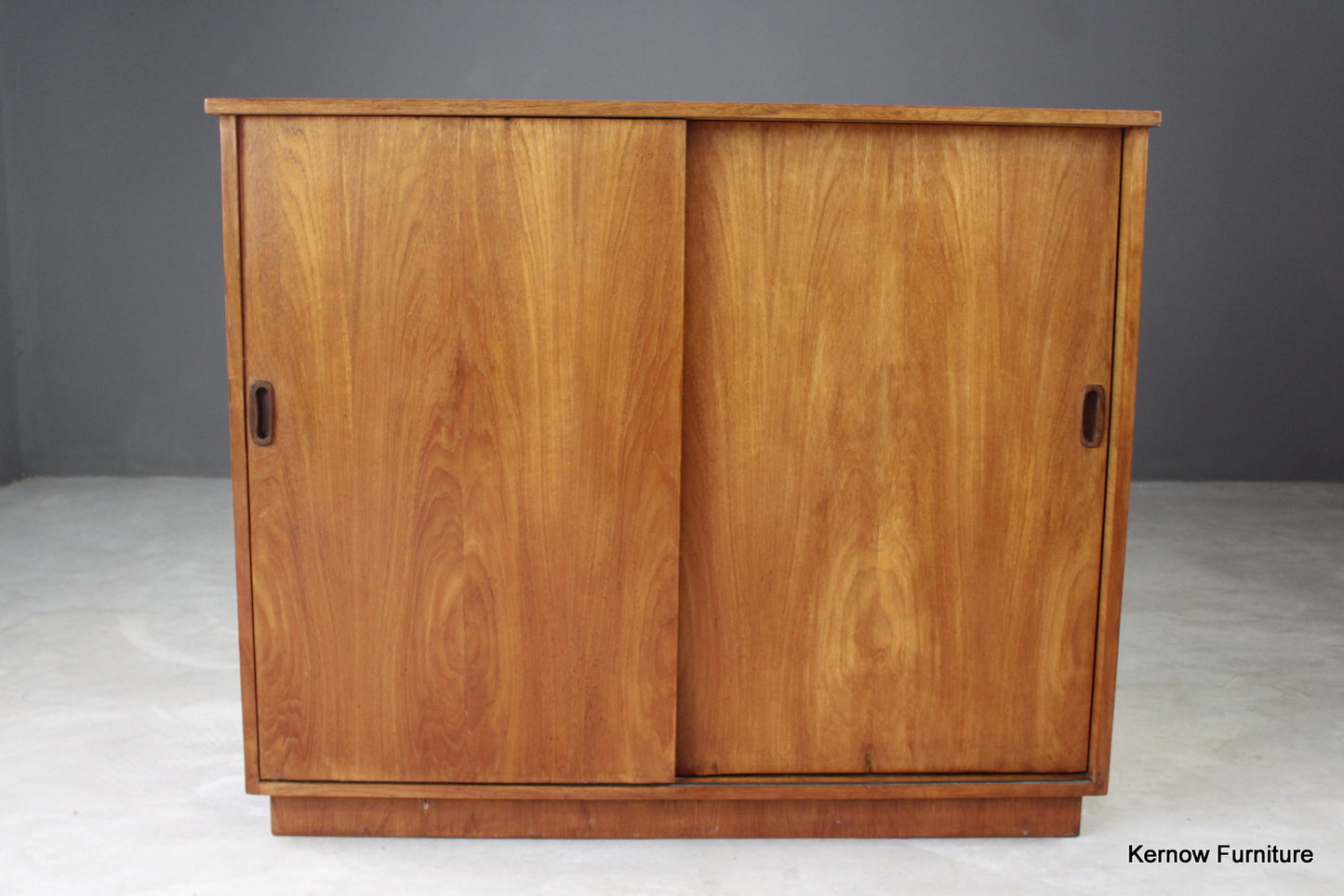 Retro Teak Music Cabinet - Kernow Furniture