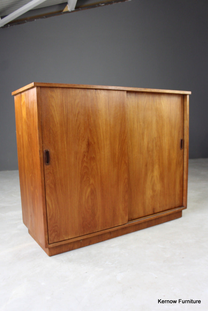 Retro Teak Music Cabinet - Kernow Furniture