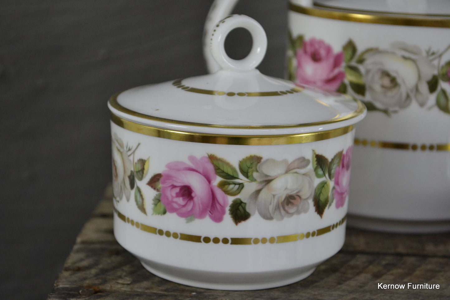 Royal Worcester Royal Garden Bone China Tea set - Kernow Furniture