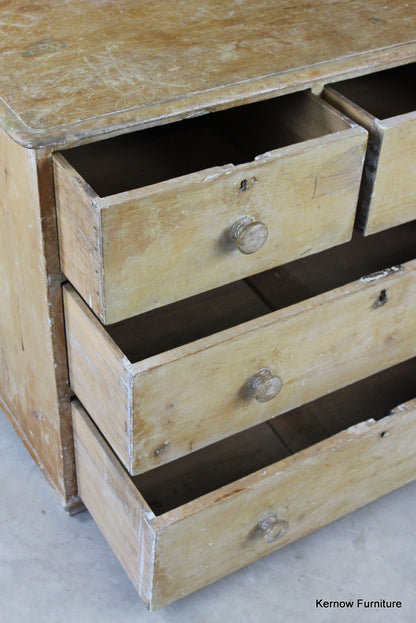 Antique Pine Chest of Drawers - Kernow Furniture