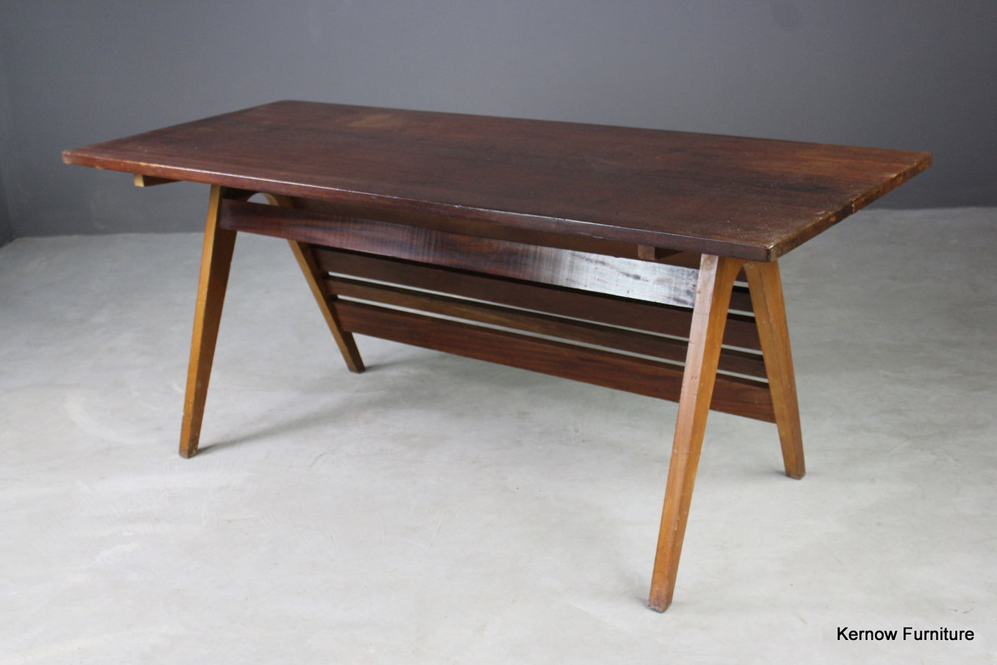 Large Retro Desk - Kernow Furniture