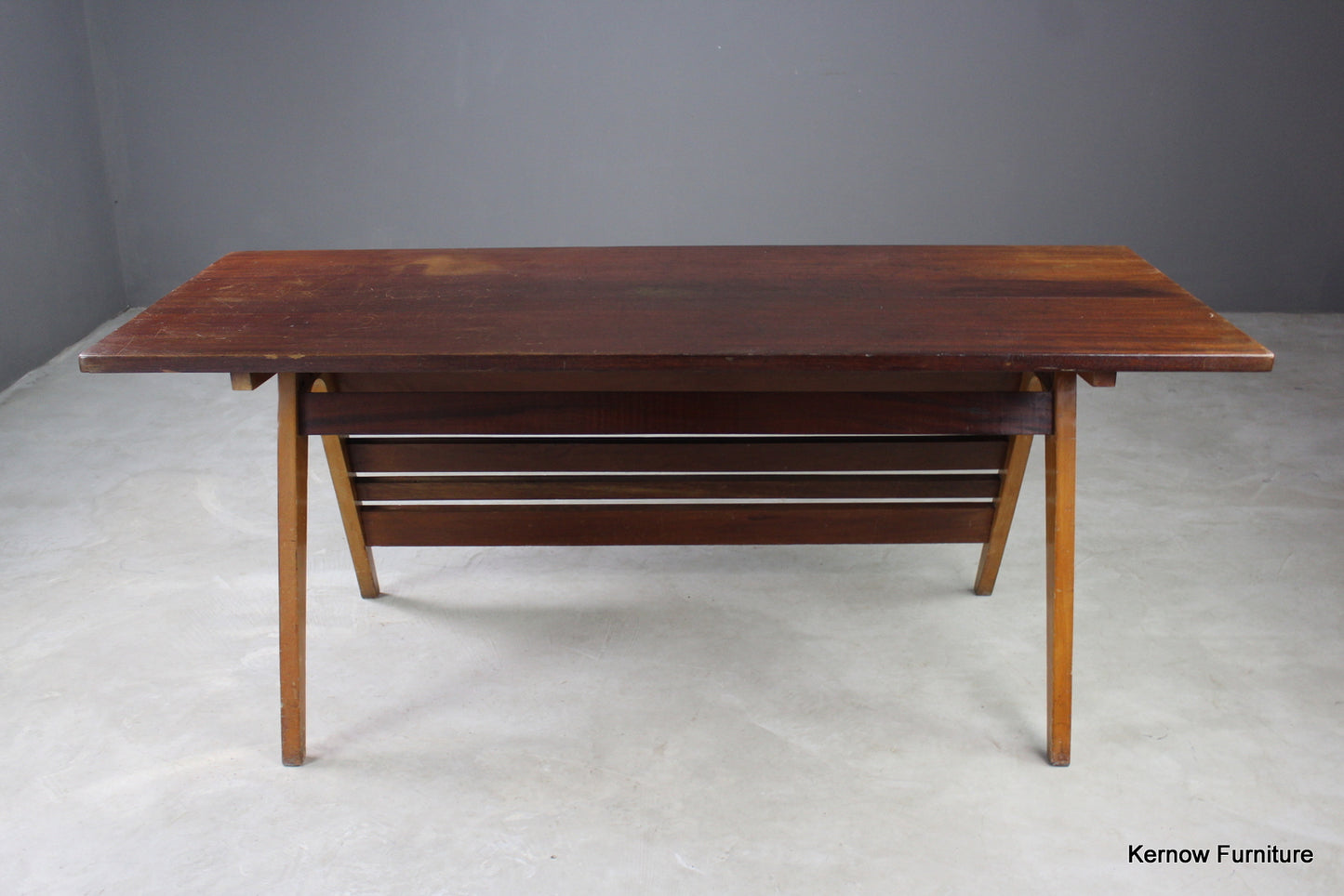 Large Retro Desk - Kernow Furniture