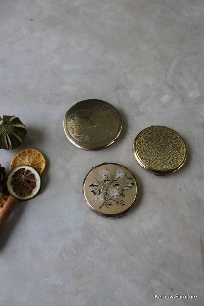 Vintage Powder Compacts - Kernow Furniture