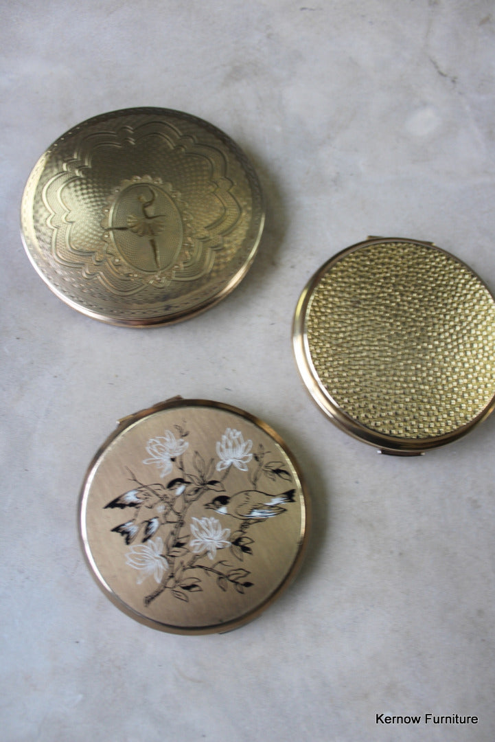 Vintage Powder Compacts - Kernow Furniture