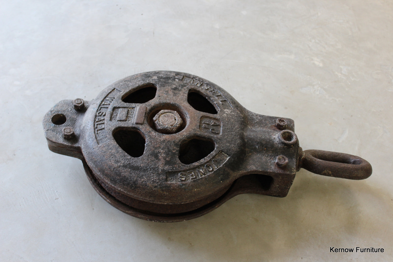 Ansell Jones Ships Large Pulley Block - Kernow Furniture