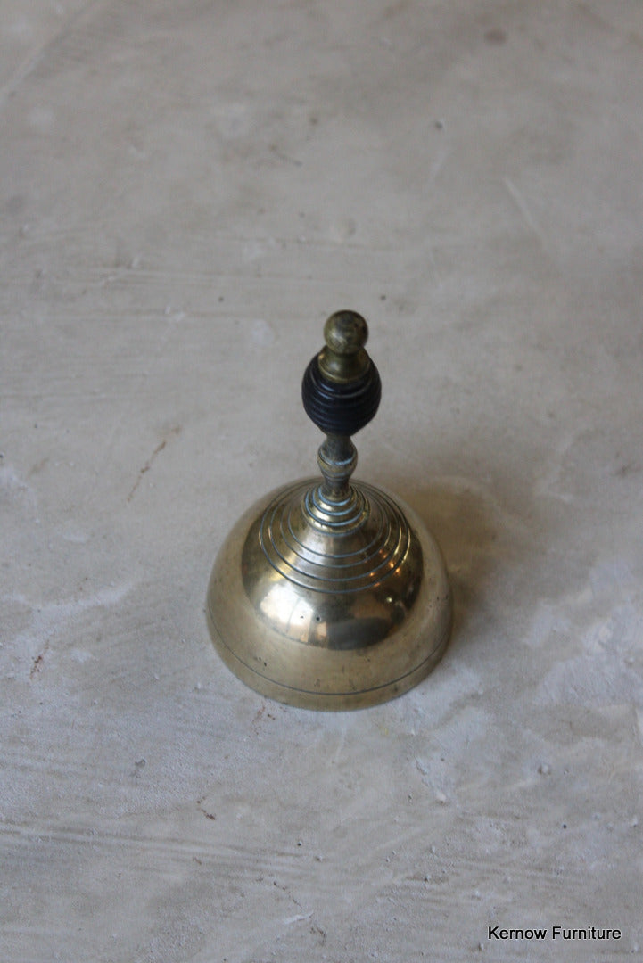 Antique Brass Bell - Kernow Furniture