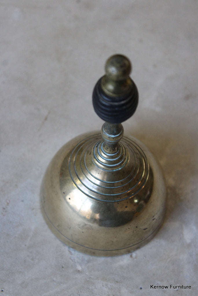 Antique Brass Bell - Kernow Furniture