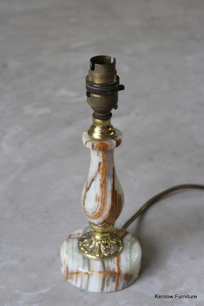 Green Onyx Table Lamp - Kernow Furniture