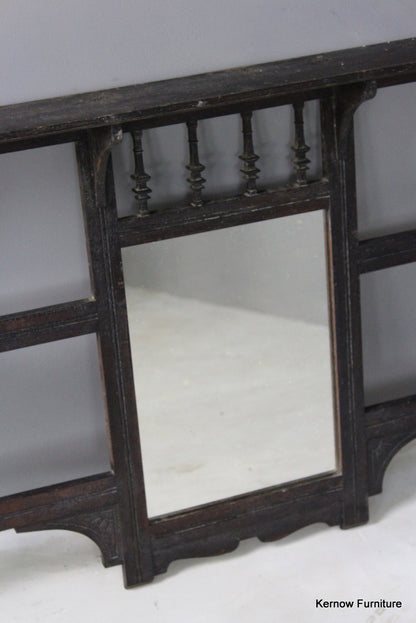 Edwardian Coat Hooks & Mirror - Kernow Furniture