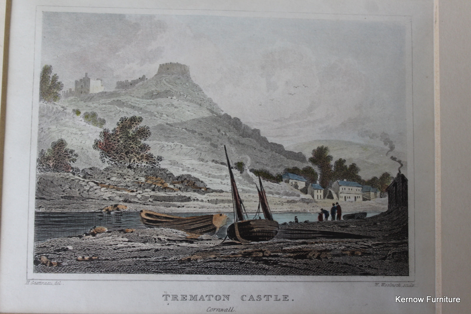 Pair Antique Engravings - Kernow Furniture