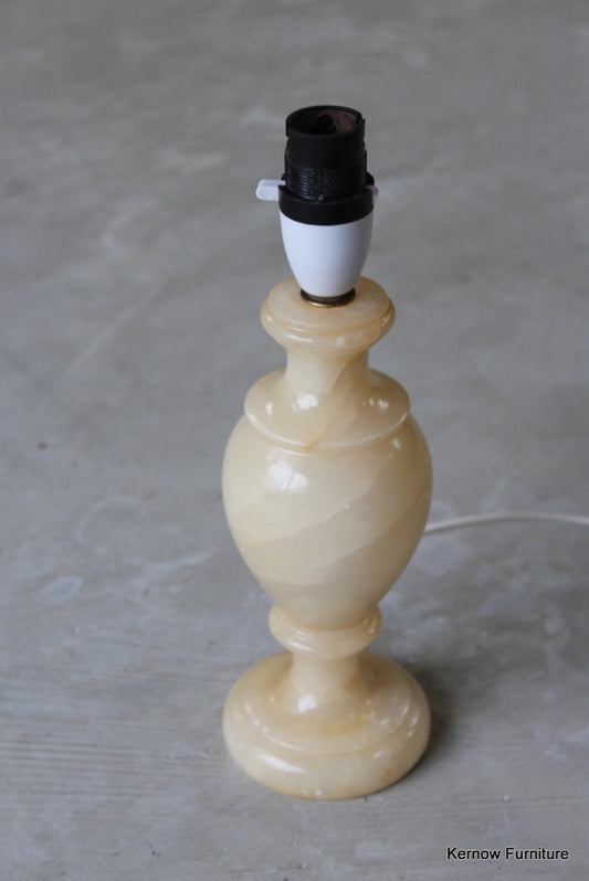 Small Retro Alabaster Lamp - Kernow Furniture