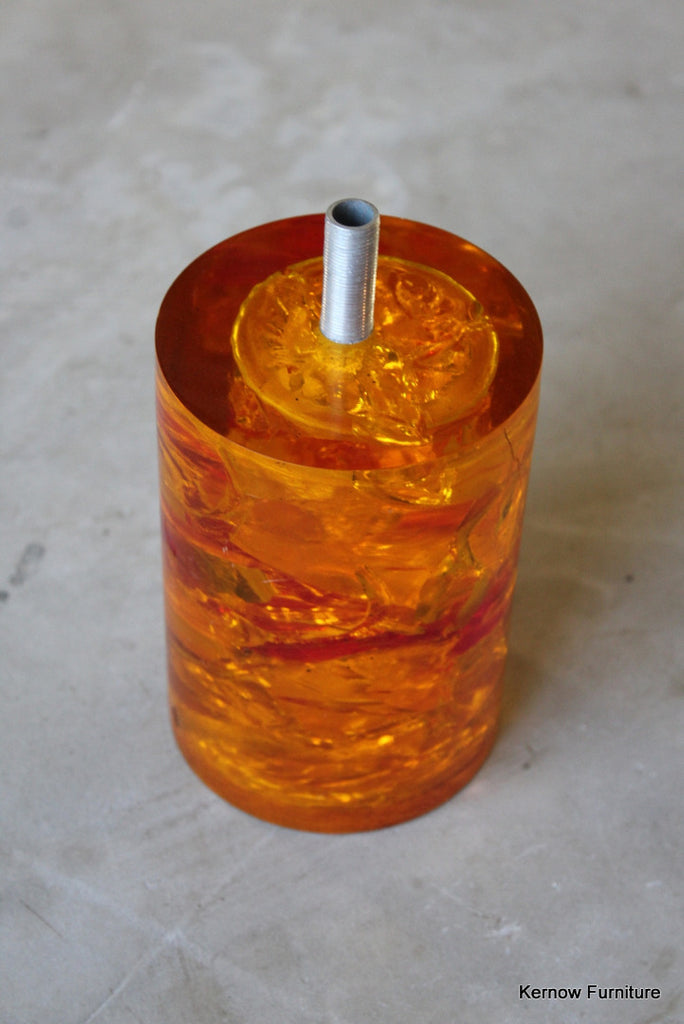 Orange Shattaline Table Lamp - Kernow Furniture