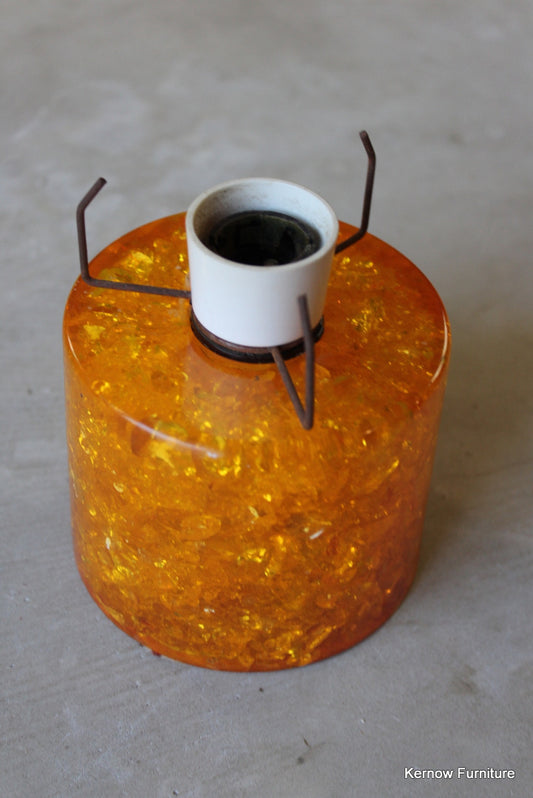 Orange Shattaline Lamp - Kernow Furniture